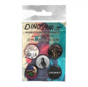 Dinosaur Jr - Button Badge Set i gruppen CDON - Exporterade Artiklar_Manuellt / Merch_CDON_exporterade hos Bengans Skivbutik AB (4231138)