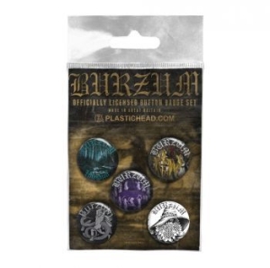 Burzum - Button Badge Set 3 i gruppen ÖVRIGT / MK Test 7 hos Bengans Skivbutik AB (4231147)
