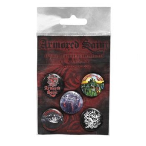 Armored Saint - Button Badge Set i gruppen ÖVRIGT / Merchandise hos Bengans Skivbutik AB (4231151)