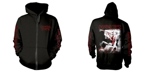 Cannibal Corpse - Zip-Hood - Tomb Of The Mutilated (X i gruppen MERCH / Kläder / Hoodies hos Bengans Skivbutik AB (4231169)