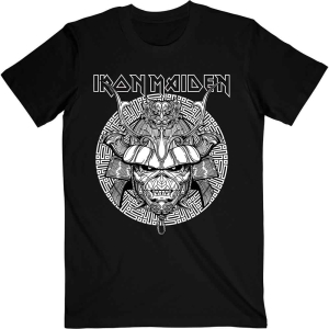 Iron Maiden - Samurai Graphic White Uni Bl    i gruppen MERCHANDISE / T-shirt / Hårdrock hos Bengans Skivbutik AB (4233009r)