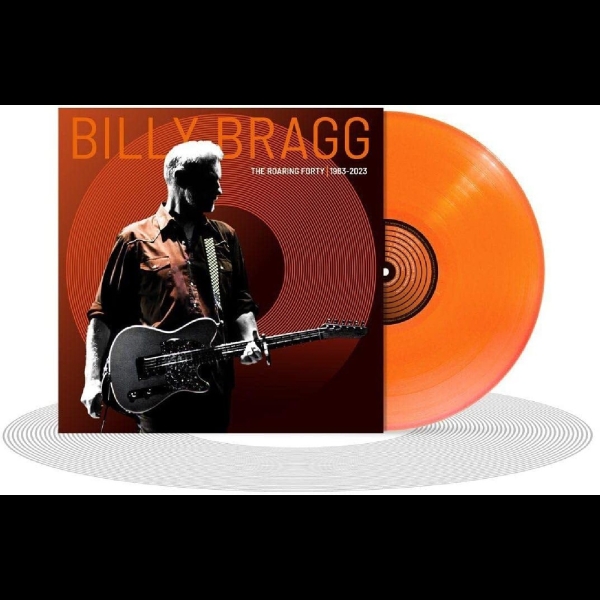 Billy Bragg - The Roaring Forty | 1983-2023 (Ltd. LP) i gruppen VINYL / Toppsäljare hos Bengans Skivbutik AB (4233421)