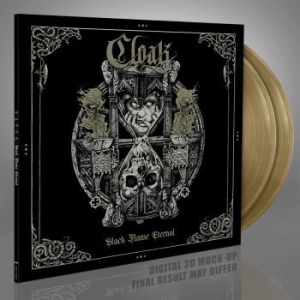 Cloak - Black Flame Eternal (2 Lp Gold Viny i gruppen VINYL / Hårdrock hos Bengans Skivbutik AB (4233440)