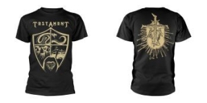 Testament - T/S Crest Shield (L) i gruppen ÖVRIGT / Merchandise hos Bengans Skivbutik AB (4233446)