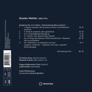 Mahler Gustav - Symphony No. 2 i gruppen Externt_Lager / Naxoslager hos Bengans Skivbutik AB (4233467)