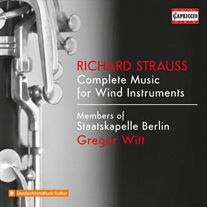 Strauss Richard - Complete Music For Wind Instruments i gruppen Externt_Lager / Naxoslager hos Bengans Skivbutik AB (4233507)