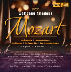 Mozart Wolfgang Amadeus - 4 Operas Complete Recordings (10Cd) i gruppen Externt_Lager / Naxoslager hos Bengans Skivbutik AB (4233511)