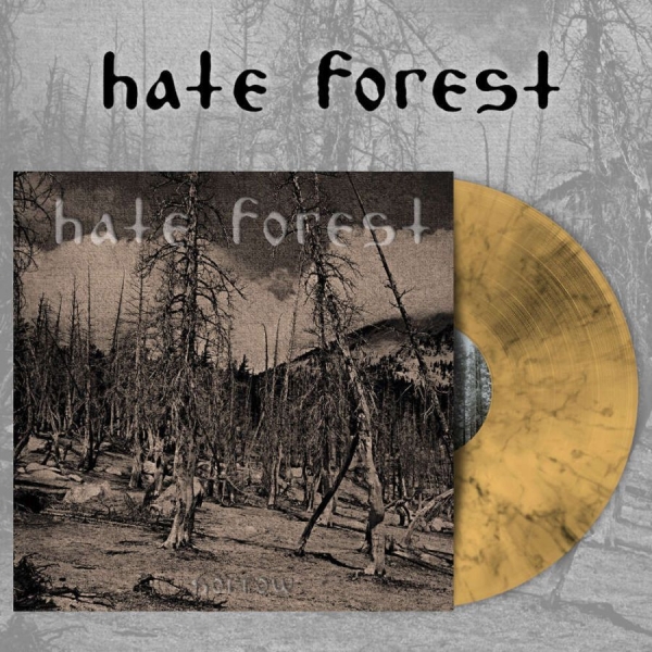 Hate Forest - Sorrow (Mustard Black Vinyl Lp) i gruppen VINYL / Hårdrock hos Bengans Skivbutik AB (4233630)