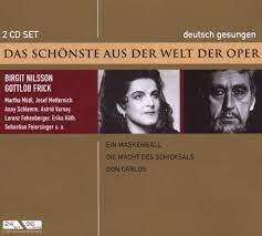 Birgit Nilsson - Gottlob Frick - Das Schönste Aus Der Welt Der Oper i gruppen CD / Klassiskt hos Bengans Skivbutik AB (4234087)