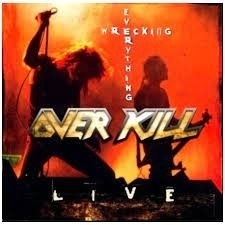 Overkill - Wrecking Everything-Live i gruppen CD / Hårdrock hos Bengans Skivbutik AB (4234126)