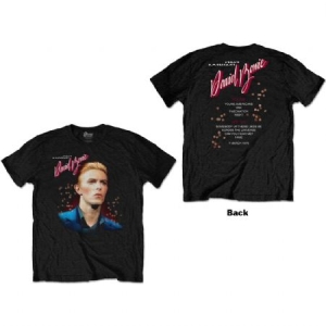 David Bowie - David Bowie Unisex T-Shirt: Young Americans (Back Print) i gruppen Minishops / David Bowie / David Bowie Merch hos Bengans Skivbutik AB (4235299r)