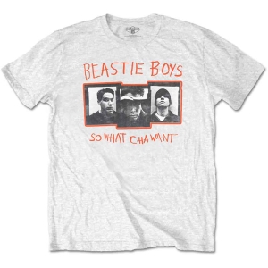 Beastie Boys - So What Cha Want Uni Wht    i gruppen MERCHANDISE / T-shirt / Hip Hop-Rap hos Bengans Skivbutik AB (4235309r)