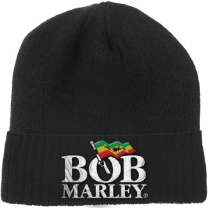 Bob Marley - Bob Marley Unisex Beanie Hat: Logo i gruppen ÖVRIGT / Merchandise hos Bengans Skivbutik AB (4235476)