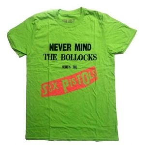 Sex Pistols - The Sex Pistols Unisex T-Shirt: NMTB Original Album (Green) i gruppen CDON - Exporterade Artiklar_Manuellt / T-shirts_CDON_Exporterade hos Bengans Skivbutik AB (4235525r)