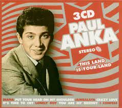 Paul Anka - This Land Is Your Land i gruppen CD / Pop-Rock hos Bengans Skivbutik AB (4235888)