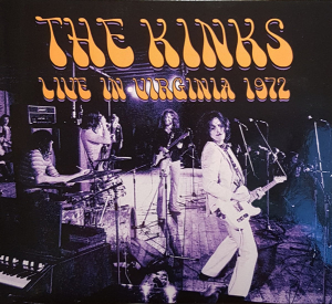 Kinks The - Live In Virginia 1972 i gruppen CD / Pop hos Bengans Skivbutik AB (4236020)