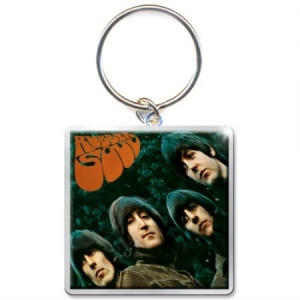 The Beatles - Keychain: Rubber Soul Album (Photo-print i gruppen MERCHANDISE / Nyckelring / Pop-Rock hos Bengans Skivbutik AB (4237136)