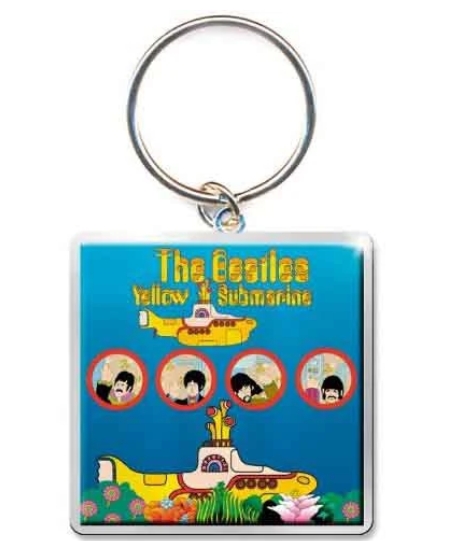 Beatles - Keychain: Yellow Submarine Portholes i gruppen MERCH / Accessoarer / Nyckelringar hos Bengans Skivbutik AB (4237137)