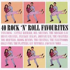 40 Rock N Roll Favourites - Frankie Avalon , Crystals Mfl i gruppen VI TIPSAR / Rockabilly hos Bengans Skivbutik AB (4237230)