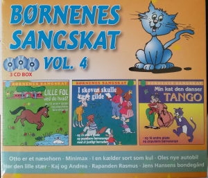 Börnenes Sangbok - Vol 4 i gruppen CD / Dansk Musik hos Bengans Skivbutik AB (4237837)