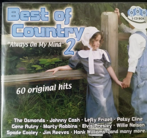 Best Of Country 2 - Always On My Mind - Willie Nelson Hank Williams Elvis Presley i gruppen VI TIPSAR / CDSALE2303 hos Bengans Skivbutik AB (4237840)