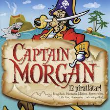 Captain Morgan - 12 Piratlåtar i gruppen CD / Barnmusik,Pop-Rock hos Bengans Skivbutik AB (4237911)