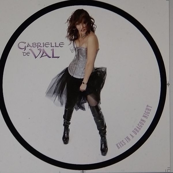 De Val Gabrielle - Kiss In A Dragon Night i gruppen VINYL / Pop hos Bengans Skivbutik AB (4238455)