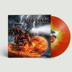 Iced Earth - Hellrider (Ltd. Orange/Yellow/Silve i gruppen VINYL / Hårdrock/ Heavy metal hos Bengans Skivbutik AB (4239791)