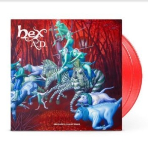 Hex A.D. - Delightful Sharp Edges i gruppen VINYL / Hårdrock/ Heavy metal hos Bengans Skivbutik AB (4241221)
