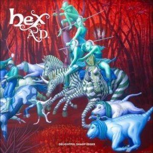 Hex A.D. - Delightful Sharp Edges i gruppen CD / Hårdrock hos Bengans Skivbutik AB (4241261)