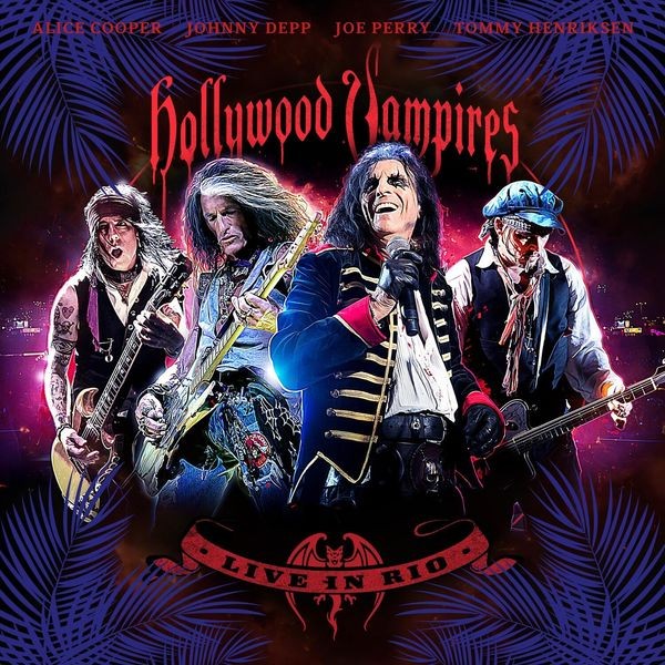 Hollywood Vampires - Live In Rio i gruppen CD / Hårdrock/ Heavy metal hos Bengans Skivbutik AB (4241278)