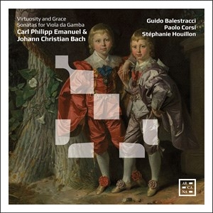Bach C P E Bach J C - C.P.E. Bach & J.C. Bach: Virtuosity i gruppen Externt_Lager / Naxoslager hos Bengans Skivbutik AB (4242247)