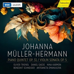 Muller-Hermann Johanna - Piano Quintet, Op. 31 Violin Sonat i gruppen Externt_Lager / Naxoslager hos Bengans Skivbutik AB (4242395)