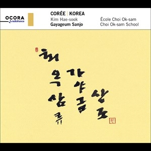 Gayageum Sanjo Kim Hae-Sook - Korea i gruppen CD / World Music hos Bengans Skivbutik AB (4242404)