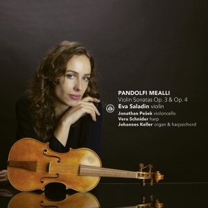 Saladin Eva - Pandolfi Mealli: Violin Sonatas Op. 3 &  i gruppen CD / Klassiskt,Övrigt hos Bengans Skivbutik AB (4242525)