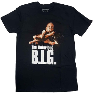 Biggie Smalls - Reachstrings Uni Bl    i gruppen MERCHANDISE / T-shirt / Hip Hop-Rap hos Bengans Skivbutik AB (4243541r)