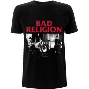 Bad Religion - Unisex T-Shirt: Live 1980 i gruppen CDON - Exporterade Artiklar_Manuellt / T-shirts_CDON_Exporterade hos Bengans Skivbutik AB (4243559r)