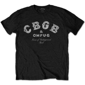 CBGB Unisex T-Shirt: Classic Logo i gruppen CDON - Exporterade Artiklar_Manuellt / T-shirts_CDON_Exporterade hos Bengans Skivbutik AB (4243565r)