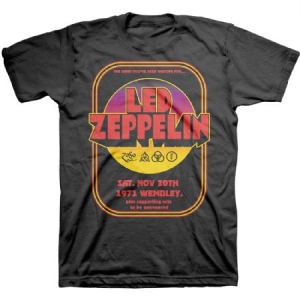 Led Zeppelin - Unisex T-Shirt: 1971 Wembley (L) i gruppen ÖVRIGT / -Start Tshirt hos Bengans Skivbutik AB (4243609)
