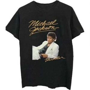 Michael Jackson - Unisex T-Shirt: Thriller White Suit i gruppen CDON - Exporterade Artiklar_Manuellt / T-shirts_CDON_Exporterade hos Bengans Skivbutik AB (4243644r)
