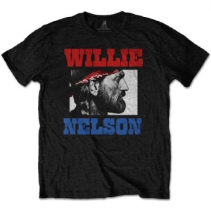 Willie Nelson - Unisex T-Shirt: Stare (S) i gruppen ÖVRIGT / -Start Tshirt hos Bengans Skivbutik AB (4243679)