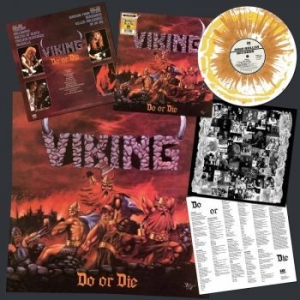 Viking - Do Or Die (Splatter Vinyl Lp) i gruppen VINYL / Hårdrock/ Heavy metal hos Bengans Skivbutik AB (4244426)