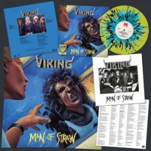Viking - Man Of Straw (Splatter Vinyl Lp) i gruppen VINYL / Hårdrock/ Heavy metal hos Bengans Skivbutik AB (4244428)
