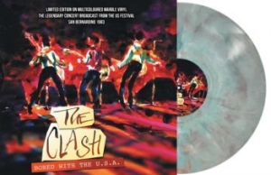 Clash - Bored With The U.S.A. (Coloured) i gruppen VINYL / Pop-Rock hos Bengans Skivbutik AB (4244538)