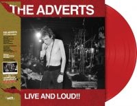 Adverts - Live & Loud!! i gruppen VINYL / Hårdrock,Pop-Rock hos Bengans Skivbutik AB (4244923)