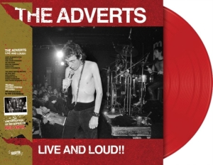 Adverts The - Live & Loud (Coloured Vinyl Lp) i gruppen VINYL / Hårdrock,Pop-Rock hos Bengans Skivbutik AB (4244923)