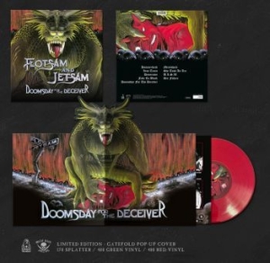 Flotsam & Jetsam - Doomsday For The Deceiver (Red Pop- i gruppen VINYL / Hårdrock/ Heavy metal hos Bengans Skivbutik AB (4245595)