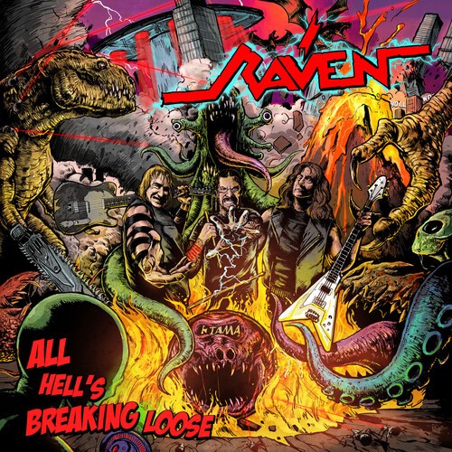 Raven - All Hell's Breaking Loose i gruppen VINYL / Hårdrock/ Heavy metal hos Bengans Skivbutik AB (4245616)