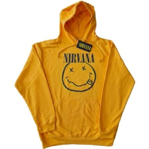Nirvana - Nirvana Unisex Pullover Hoodie: Inverse Smiley i gruppen CDON - Exporterade Artiklar_Manuellt / T-shirts_CDON_Exporterade hos Bengans Skivbutik AB (4247971r)
