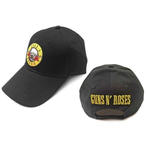 Guns N Roses - Circle Logo Bl Baseball C i gruppen MERCHANDISE / Merch / Hårdrock hos Bengans Skivbutik AB (4249943)